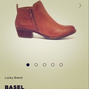 “Basel” Lucky Brand Brown Leather shoes